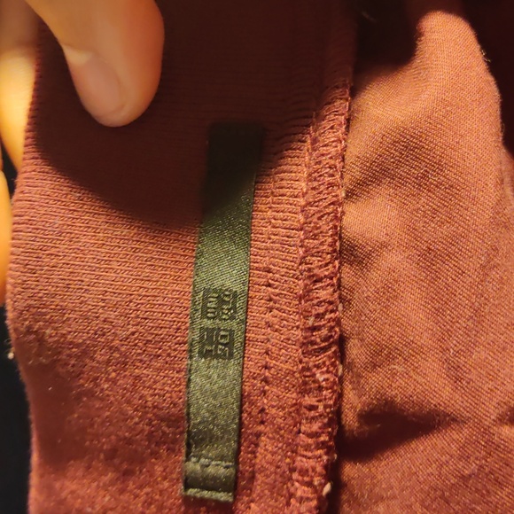 Burgundy bomber jacket - Picture 2 of 3